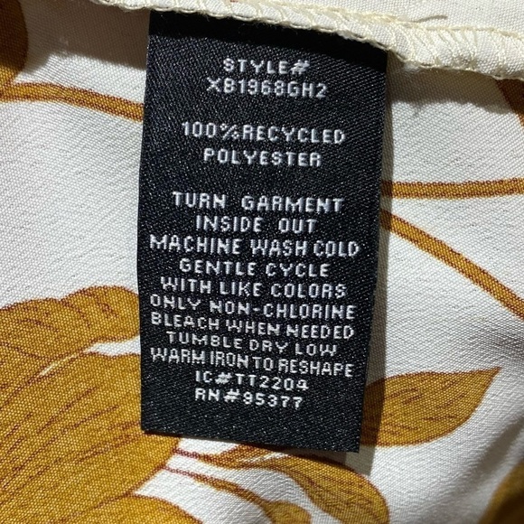 NWT | Sanctuary High Autumn Button Up Tie Front Blouse Size Medium - Picture 4 of 10